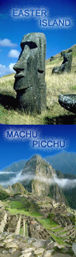 MAchu Picchu, Easter Island